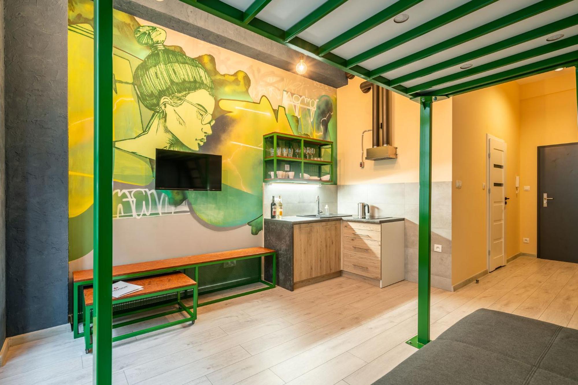 ורוצלב Graffiti Apartments מראה חיצוני תמונה